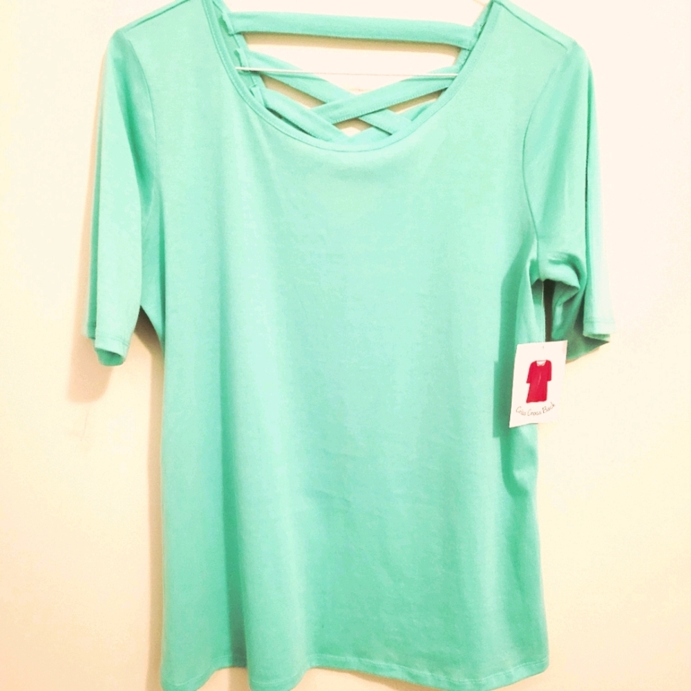 🔹3/$15🔹  Mint green Tee